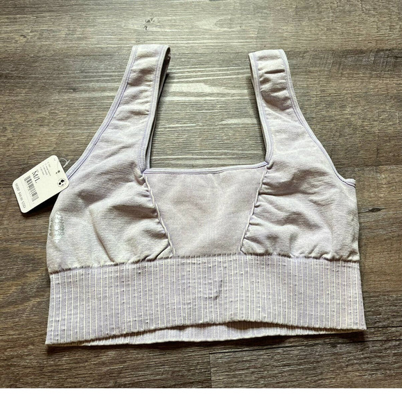 Free Movement Light Purple Thick Strap Bra Womens M/L NWT J7 - Picture 2 of 7